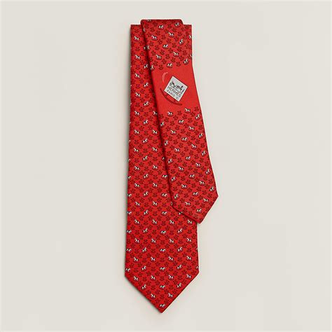 hermes horse tie